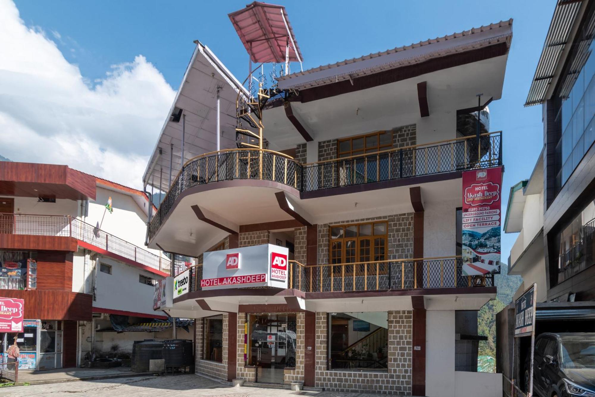 Treebo Akashdeep Hotel Dharamshala Exterior photo